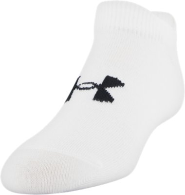 6-Pairs Under Armour Youth Essential No Show Socks 